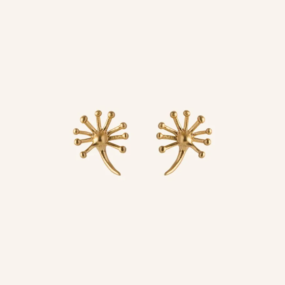 Pernille Corydon Øreringe^Dandelion Earsticks