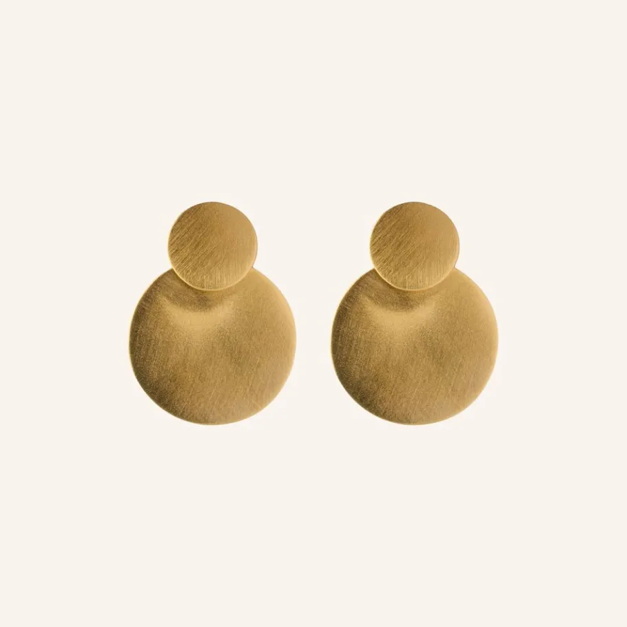 Pernille Corydon Øreringe^Double Coin Earrings