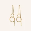 Pernille Corydon Øreringe^Double Plain Earchains