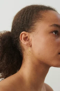 Pernille Corydon Øreringe^Double Plain Earchains
