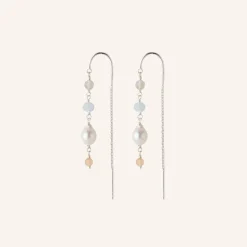 Pernille Corydon Øreringe^Mellow Blue Earchains