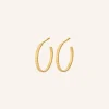 Pernille Corydon Øreringe^Sea Reflection Hoops
