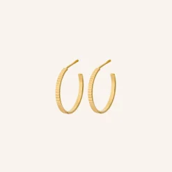 Pernille Corydon Øreringe^Sea Reflection Hoops
