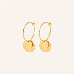 Pernille Corydon Øreringe^Small Coin Earrings
