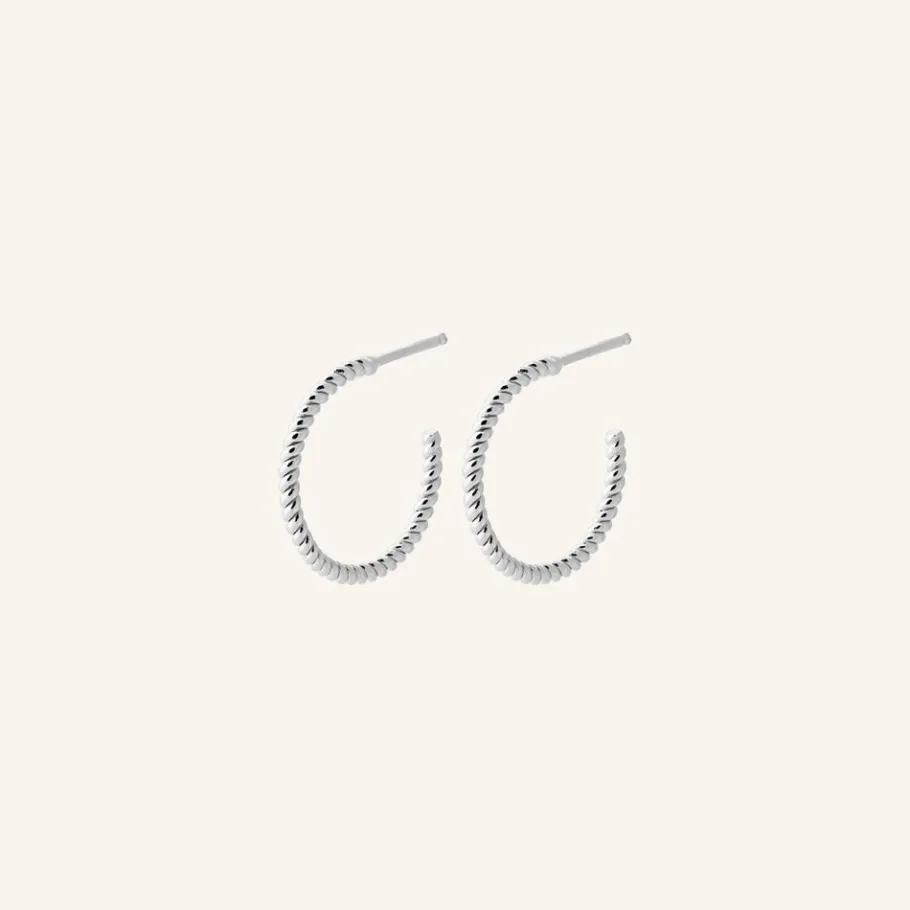 Pernille Corydon Øreringe^Small Twisted Creoles