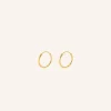 Pernille Corydon Øreringe^Tiny Plain Hoops